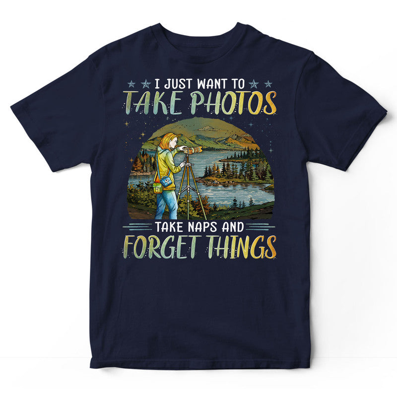 Photographing Forget Things T-Shirt PSJ101