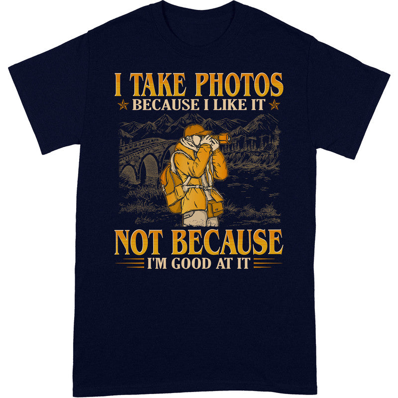 Photography Good At It T-Shirt GEC099