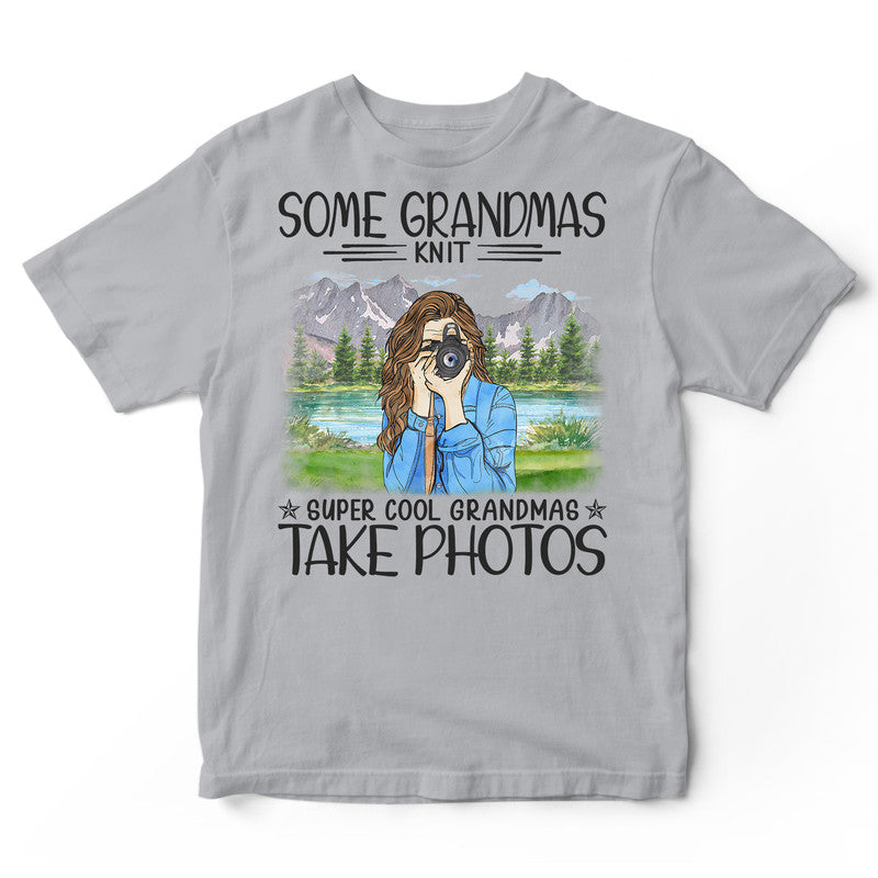 Photographing Grandmas Knit Super Cool T-Shirt HWA199