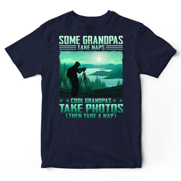 Photographing Grandpa Take Naps T-Shirt ISF012