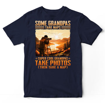 Photographing Grandpas Take Naps T-Shirt ISA288
