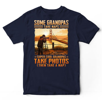 Photographing Grandpas Take Naps T-Shirt ISA293