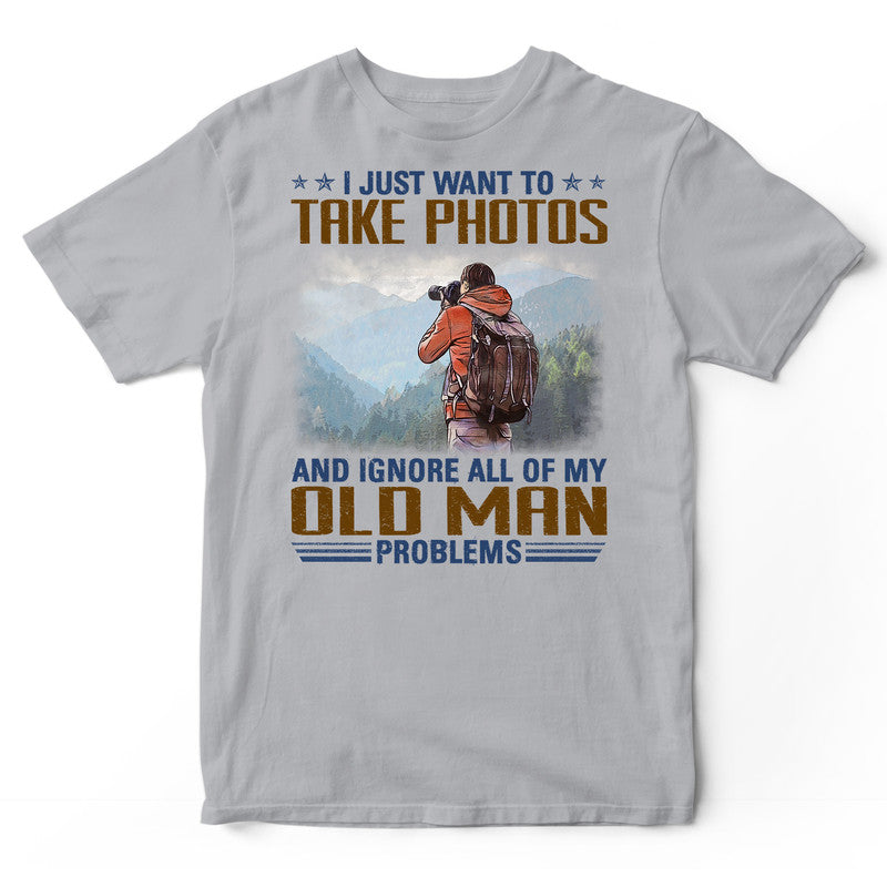 Photographing Old Man Problems T-Shirt EWA060