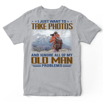 Photographing Old Man Problems T-Shirt EWA098