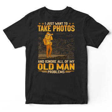 Photographing Old Man Problems T-Shirt GEJ283