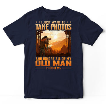 Photographing Old Man Problems T-Shirt ISA286