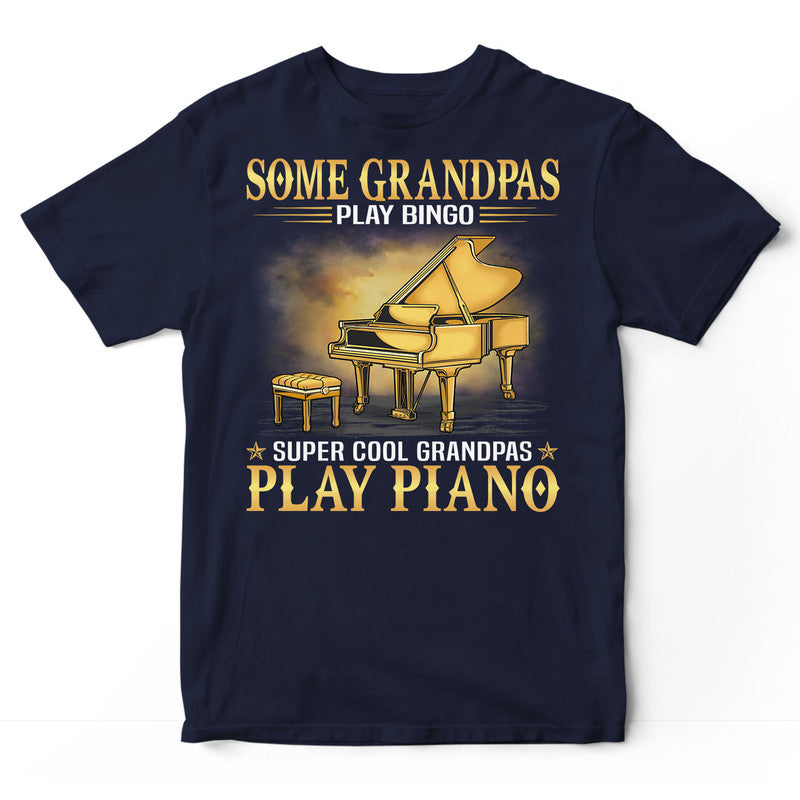 Piano Grandpas Bingo T-Shirt GRE011