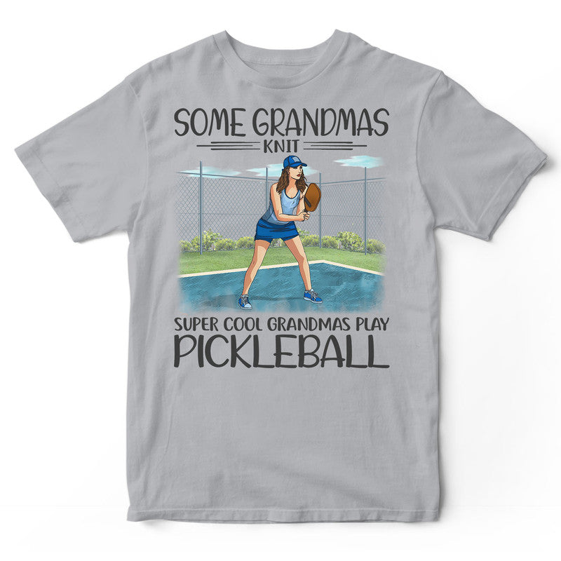 Pickleball Grandmas Knit T-Shirt HWA355