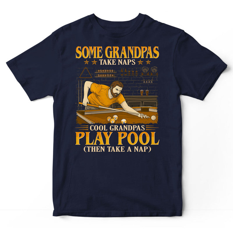 Pool Grandpas Take Naps T-Shirt GEC121