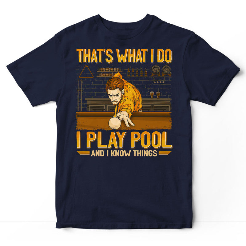 Pool Know Things T-Shirt GEJ277