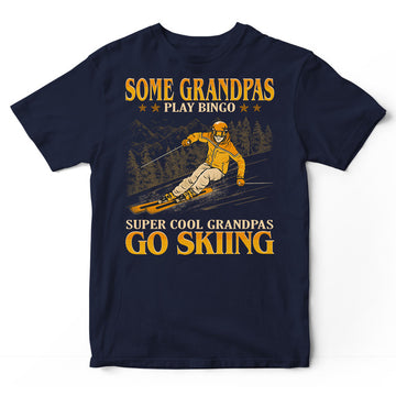 Skiing Grandpas Bingo T-Shirt GEC163