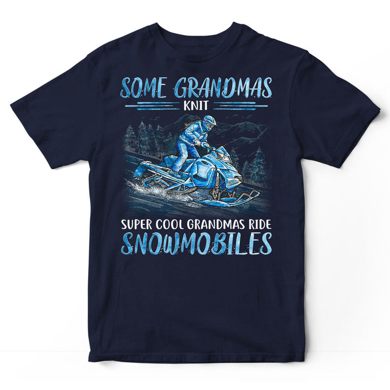 Snowmobile Grandmas Knit T-Shirt PSK018