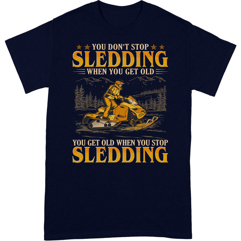 Snowmobile When You Get Old T-Shirt GEC097