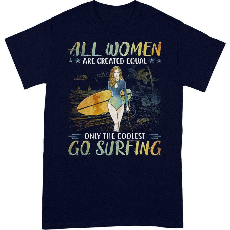 Surfing All Women Equal T-Shirt PSI054