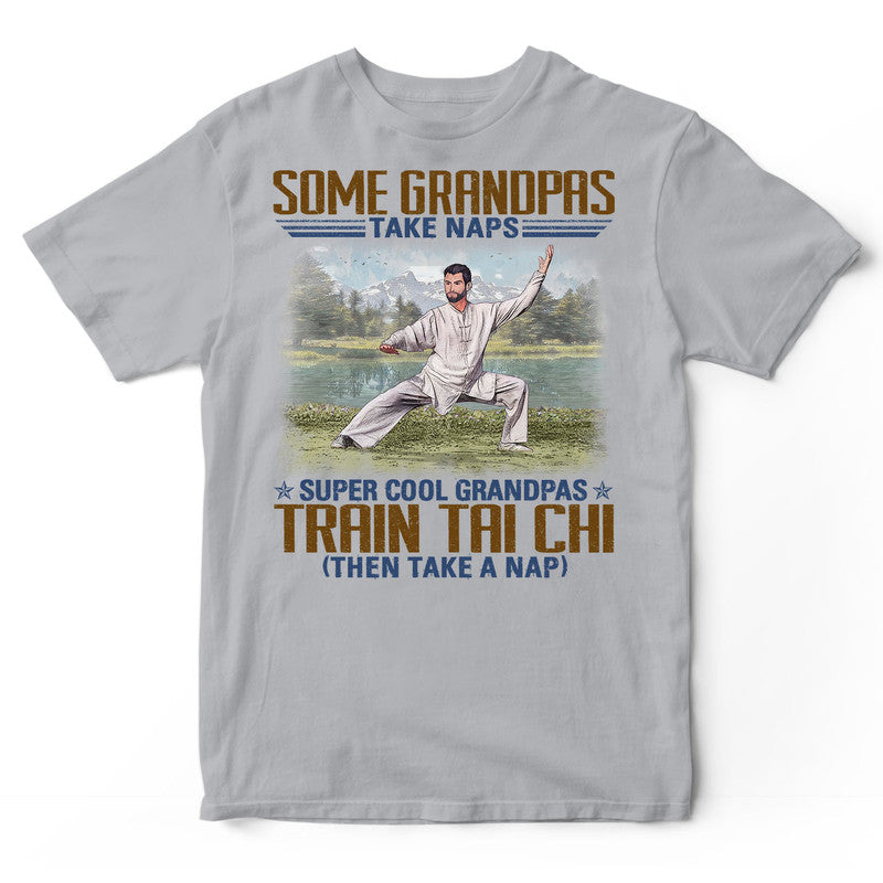 Tai Chi Grandpas Take Naps T-Shirt EWA100