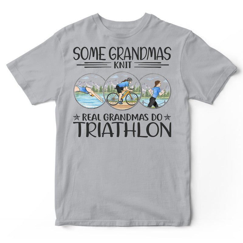 Triathlon Grandmas Knit T-Shirt HWA281