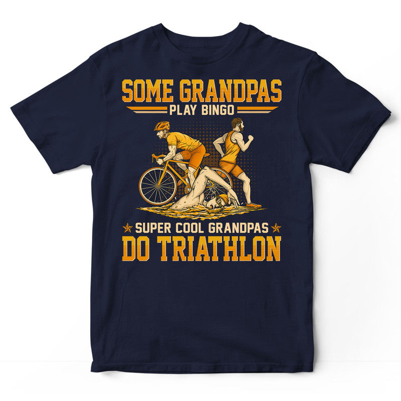 Triathlon Grandpas Bingo T-Shirt GED190