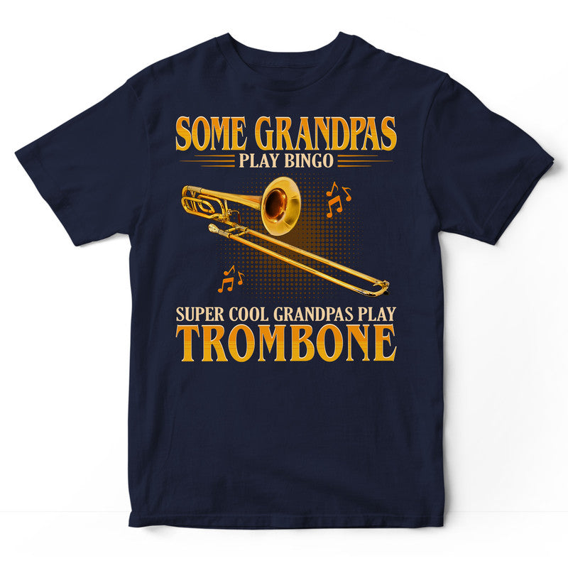 Trombone Grandpas Bingo T-Shirt GEC159