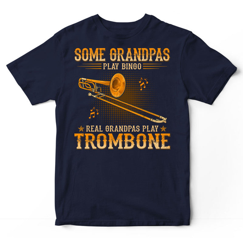 Trombone Grandpas Bingo T-Shirt WDB533