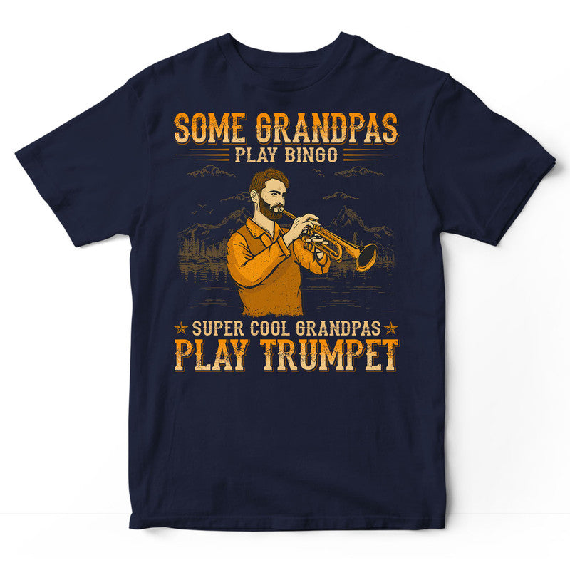 Trumpet Cool Grandpas T-Shirt WDB061