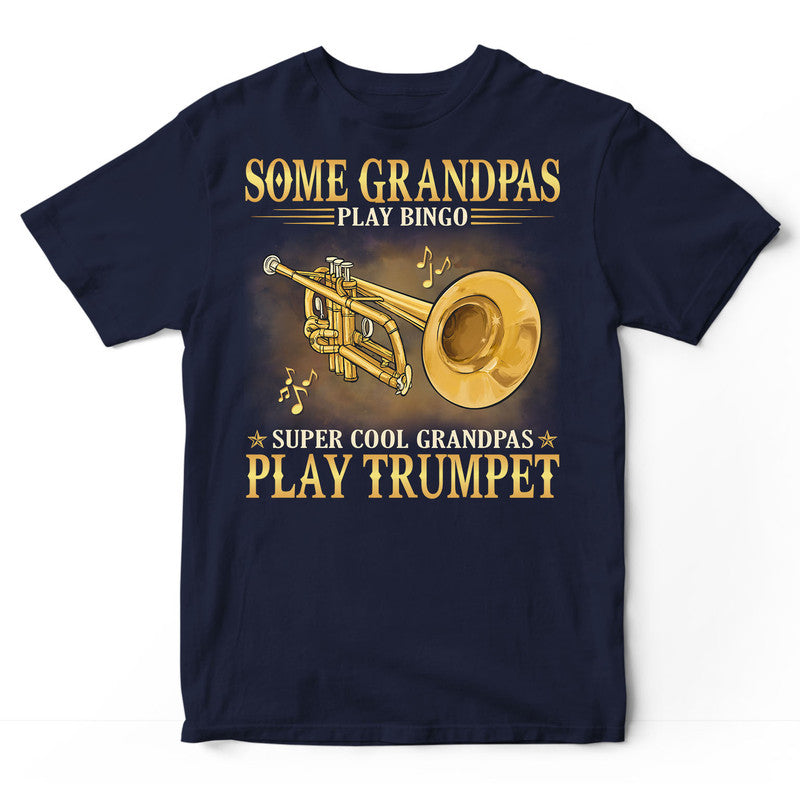 Trumpet Grandpas Bingo T-Shirt GRE042