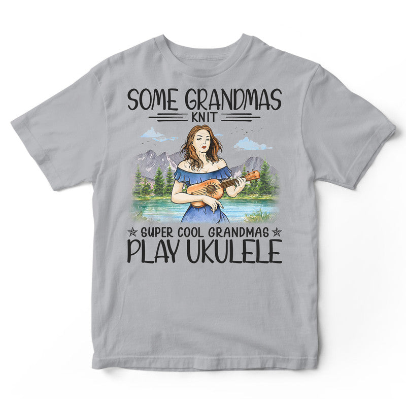 Ukulele Grandmas Knit Super Cool T-Shirt HWA192