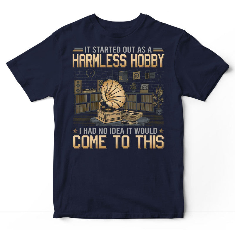 Vinyl Record Harmless Hobby T-Shirt GDB012