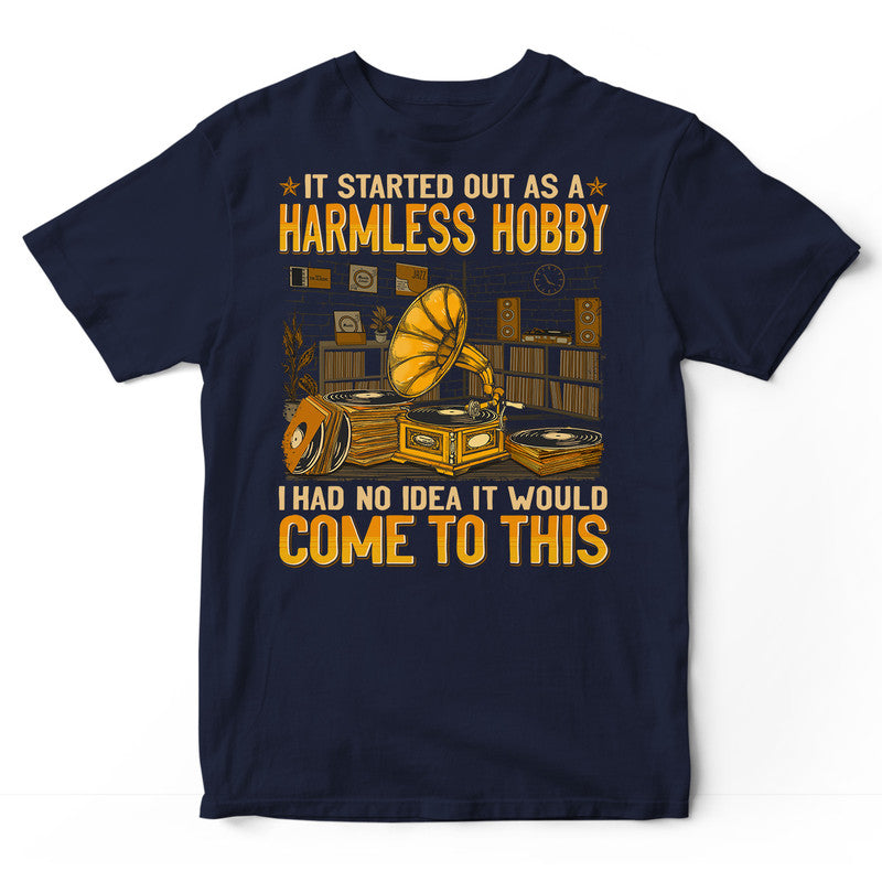 Vinyl Record Harmless Hobby T-Shirt GEA413