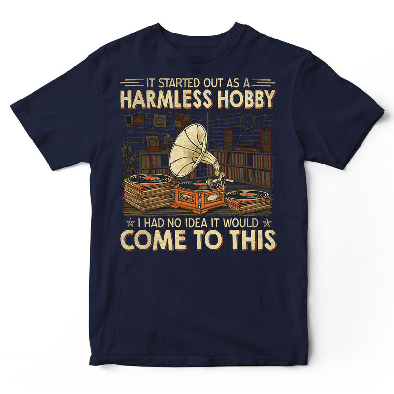 Vinyl Record Harmless Hobby T-Shirt LVC014