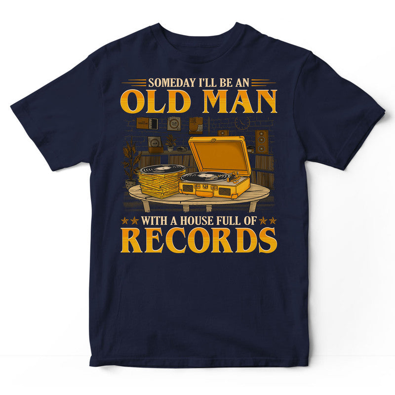 Vinyl Record Someday Full Of T-Shirt GEC273